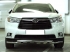 Toyota Highlander 2014-наст.вр.-Защита переднего бампера d-60 с доп.накладками
